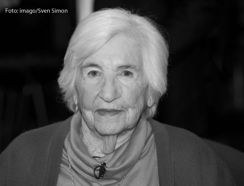 Die Holocaust-Überlebende Esther Bejarano, die im Alter von 96 Jahren gestorben ist. 