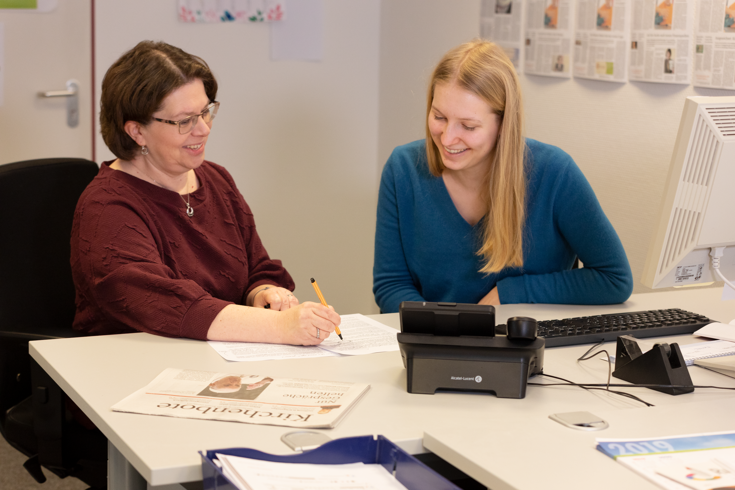 Volo und Ausbildung Kirchenbote