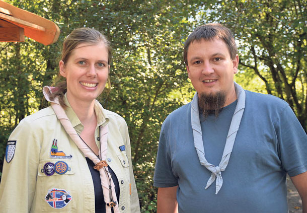 Dorothea Schümann und Franz Klingebiel