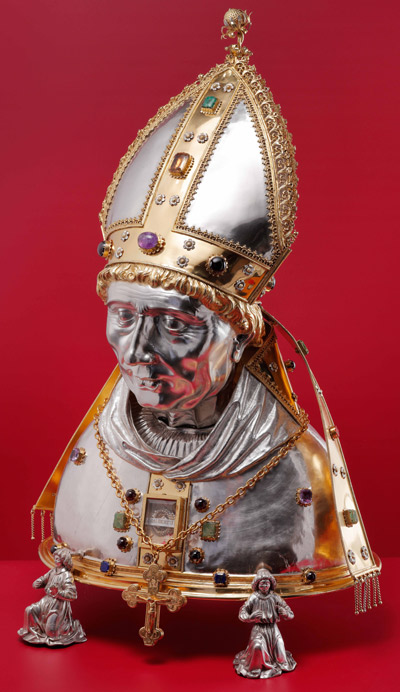 Reliquienbüste des heiligen Adalbert