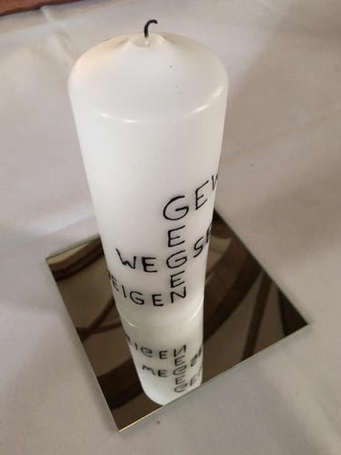 Kereze "Gegen Wegsehen"