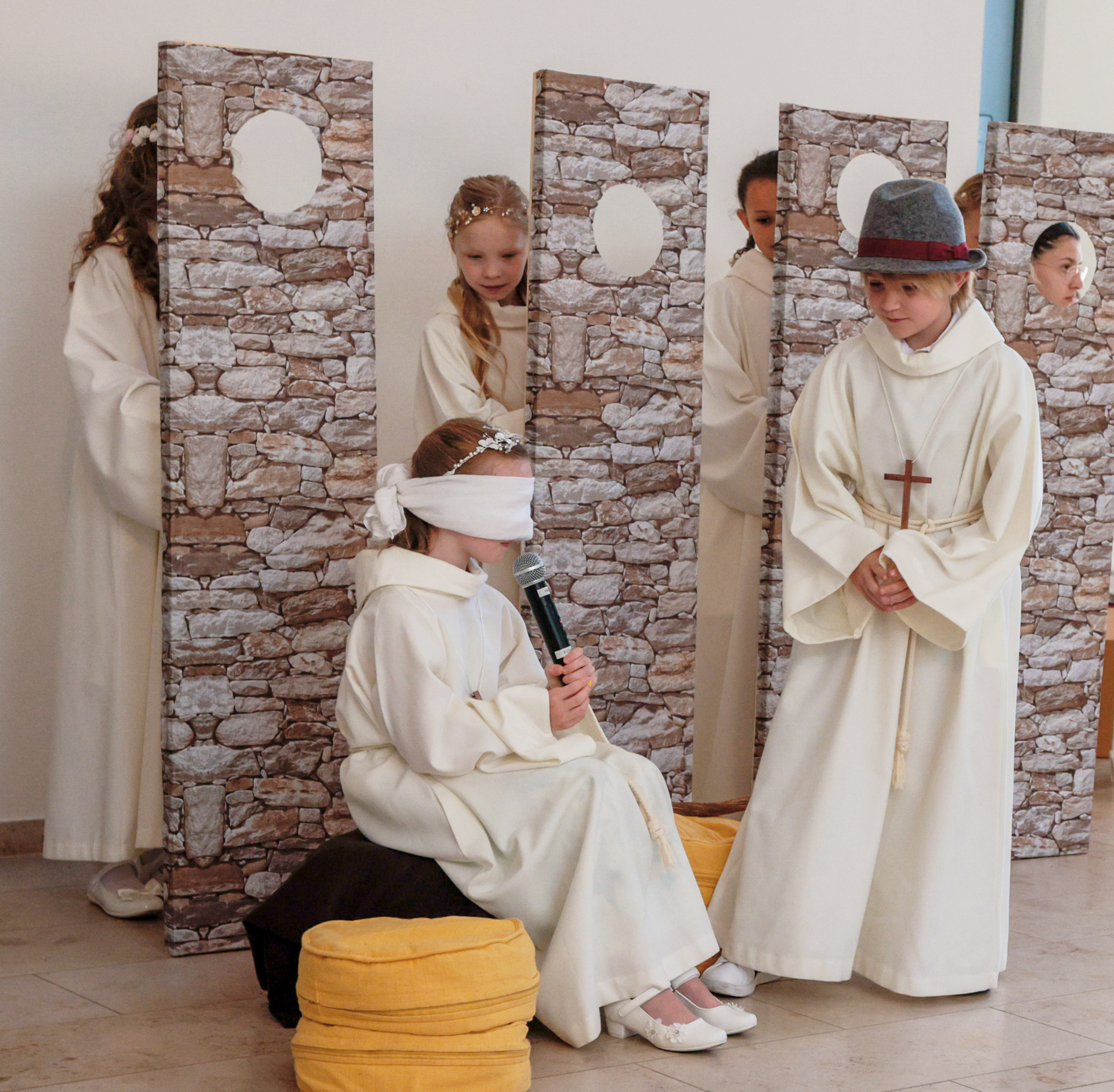 Aufführung bei einer Erstkommunion