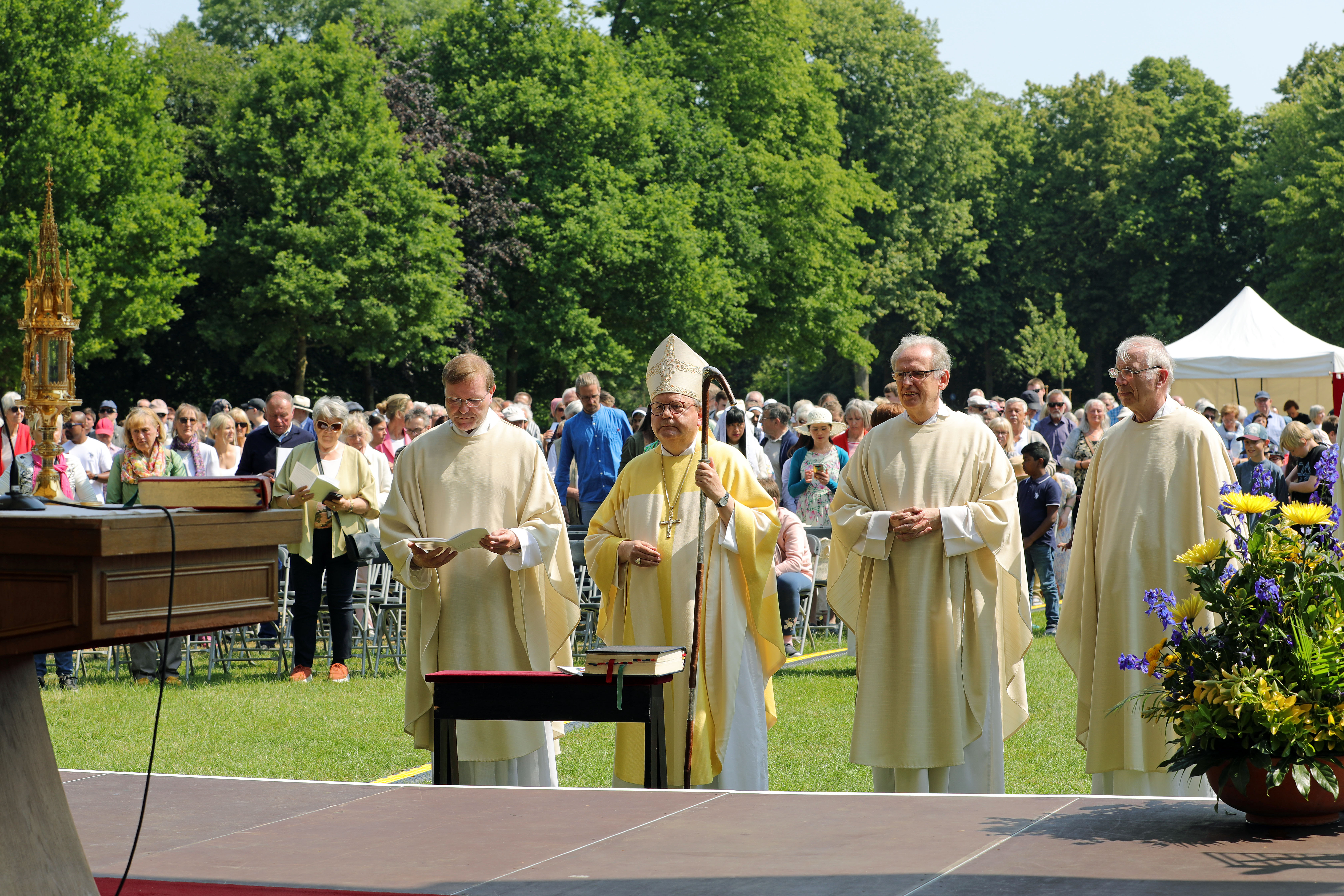 Fronleichnamsfeier in Bremen