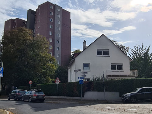 Zuhause der Schwestern in Frankfurt