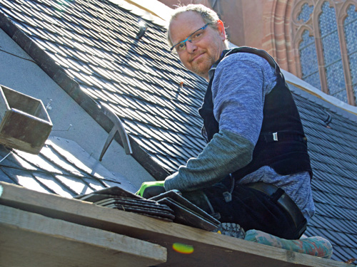 Dachdecker Marcel Schilling 