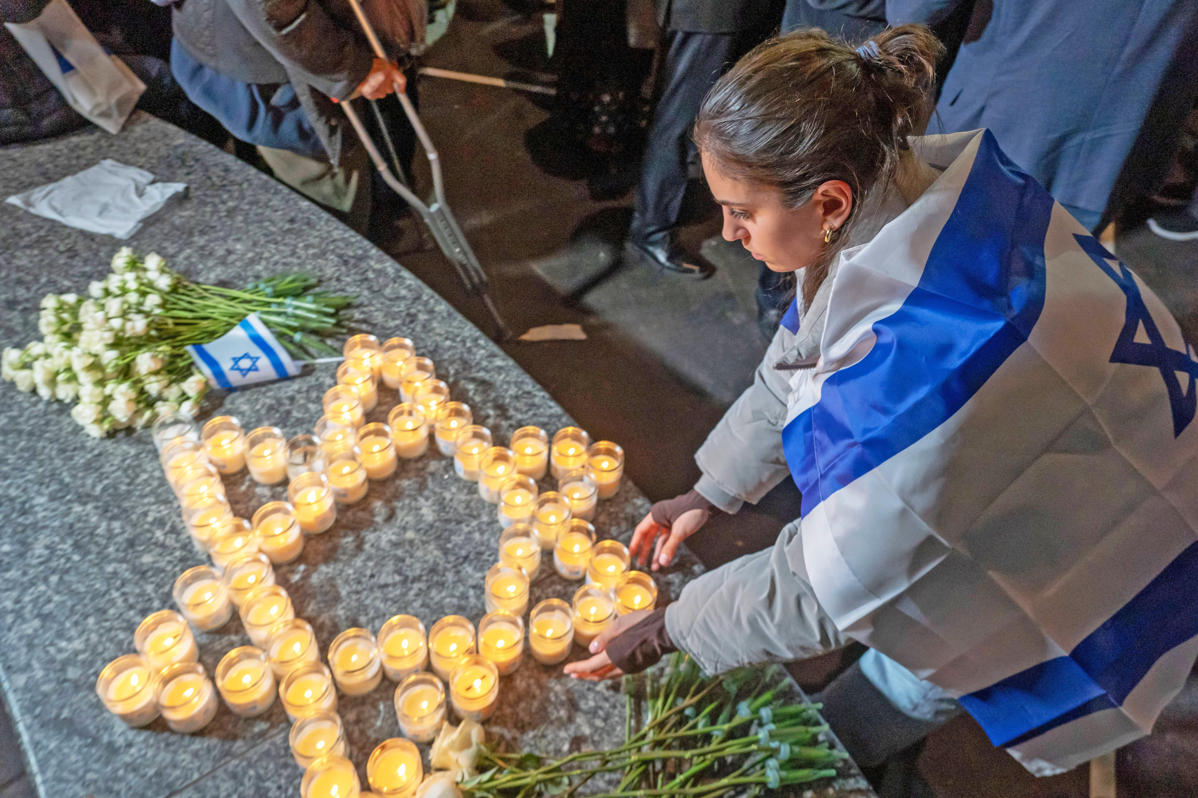 Trauerkerzen in Israel