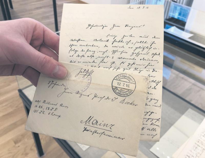 Vom Priesterseminar in den Krieg