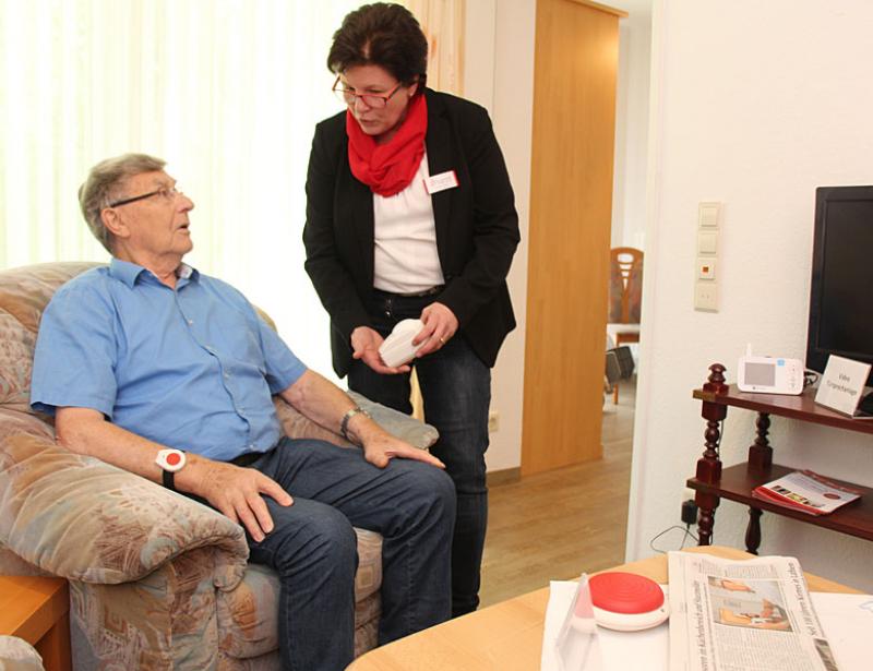 Technik für ein sicheres Leben im Alter