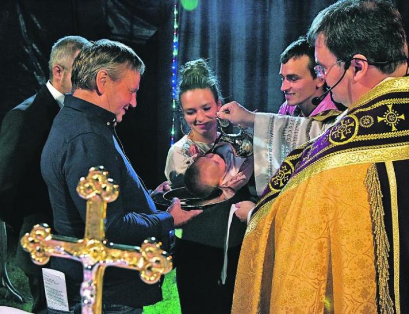 Manege frei für Amandas Taufe