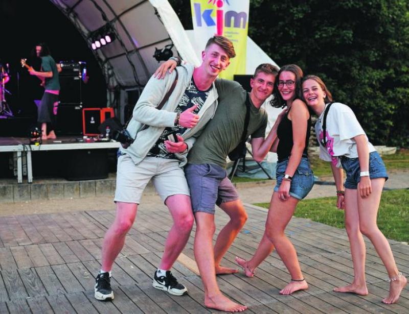 Rock schon beim Frühstück