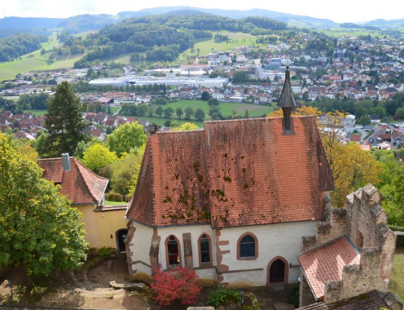 Ein Schloss im Odenwald