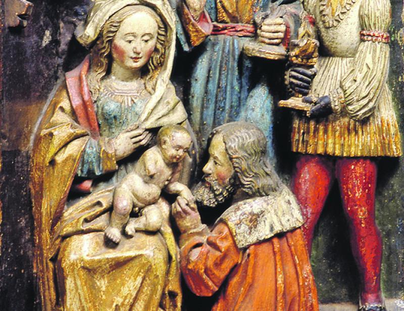 Vor Gott in die Knie gehen