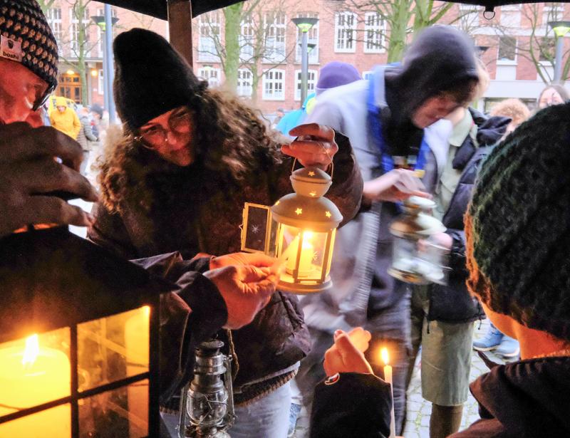 Ein Licht in  finsteren Tagen