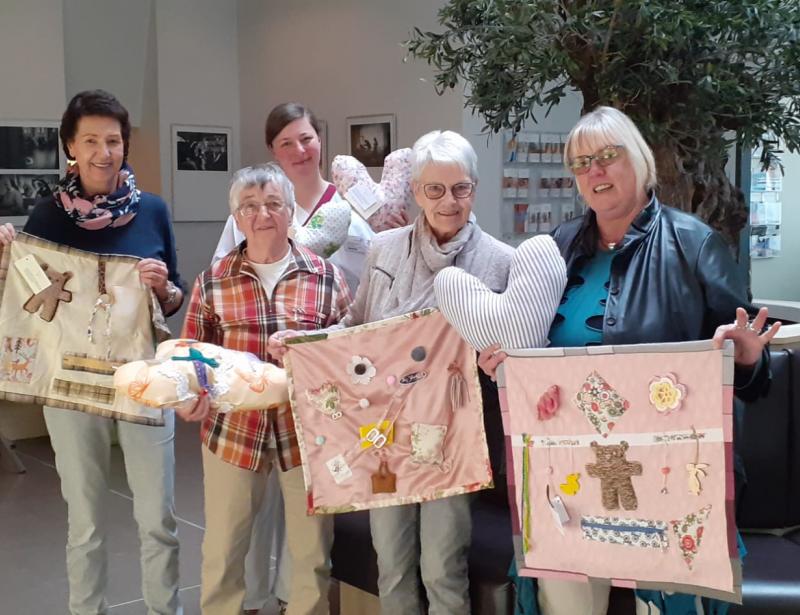 Ein Herzkissen nach der Operation