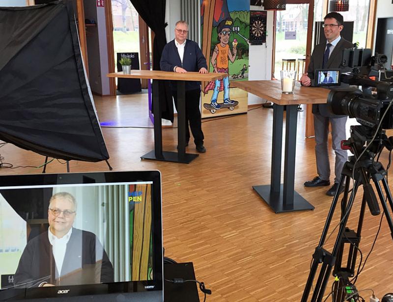 Gottes Wort vor der Theke