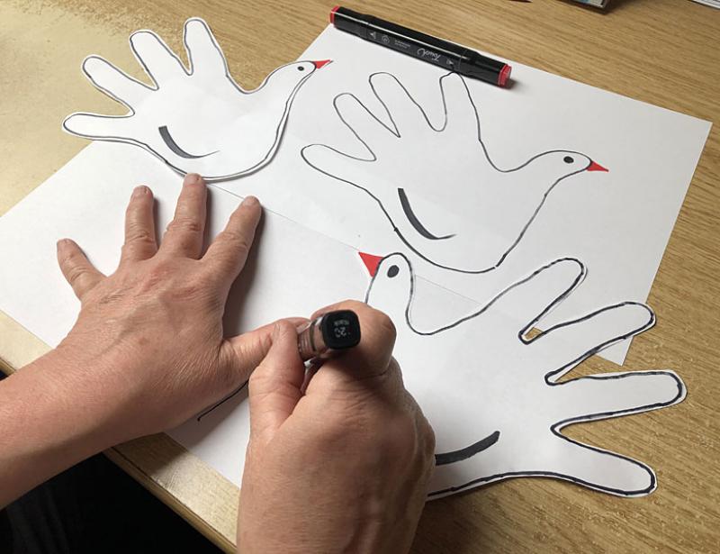 Autogottesdienst und Pfingsttauben