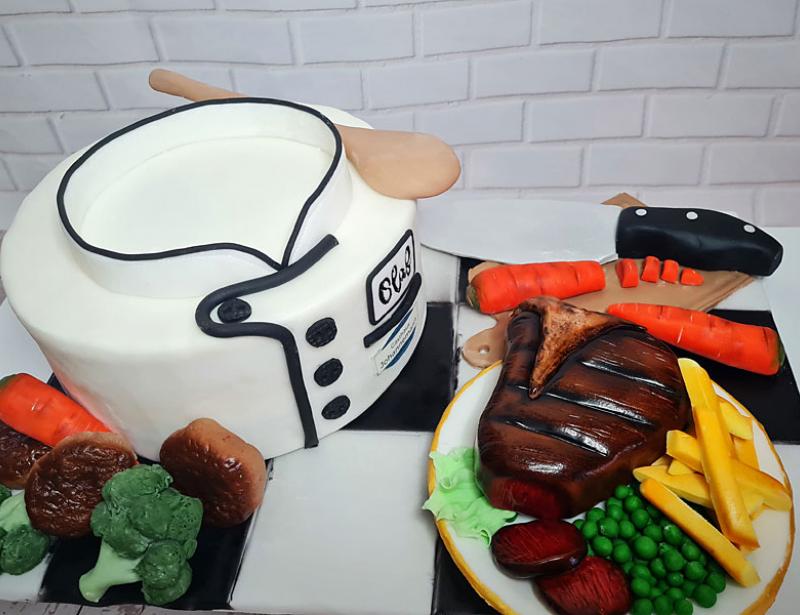 Nach dem Spätdienst wird gebacken