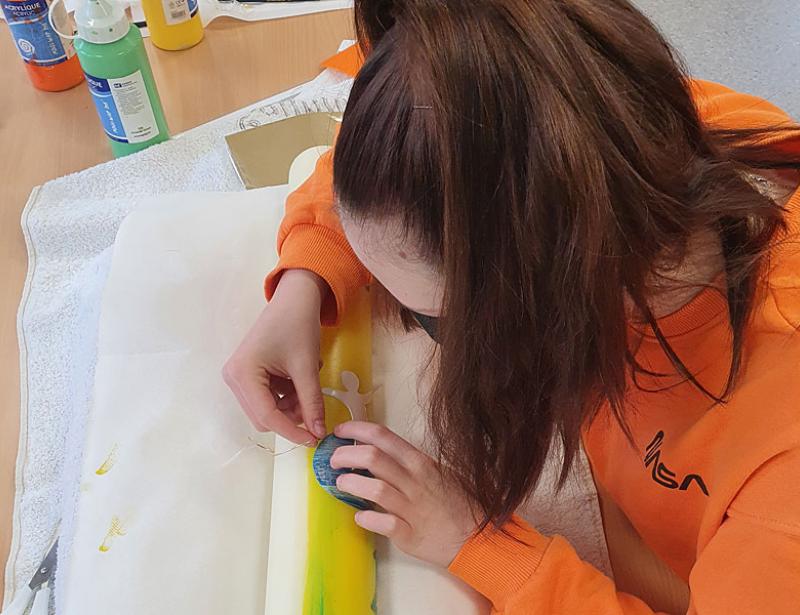 Mit ruhiger Hand und viel Geduld