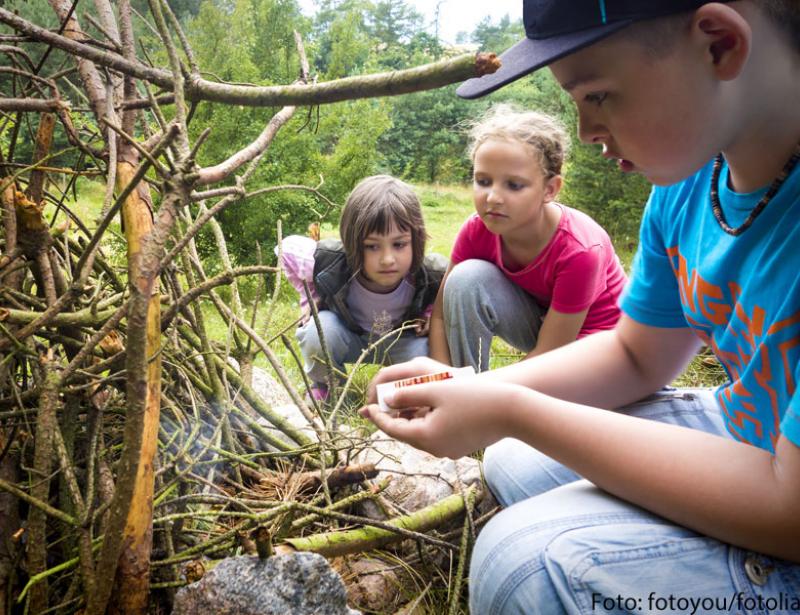 Helfer für Zeltlager und Gruppenfahrten