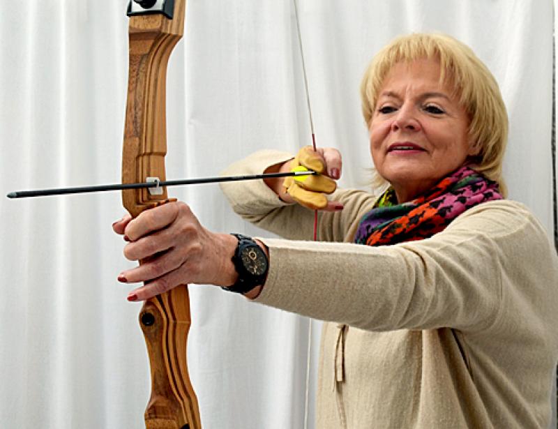 Durch Bogenschießen achtsam werden