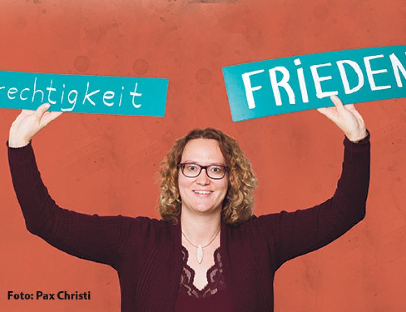 Die Frau für den Frieden