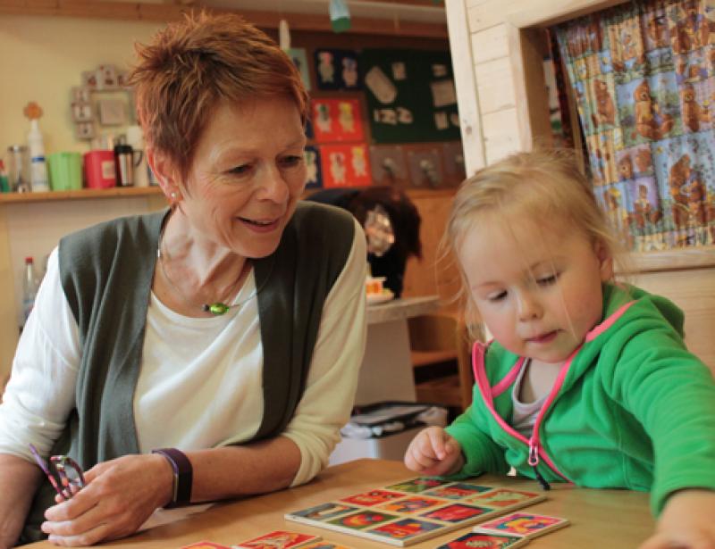 Lernen, dass die Kerze heiß ist