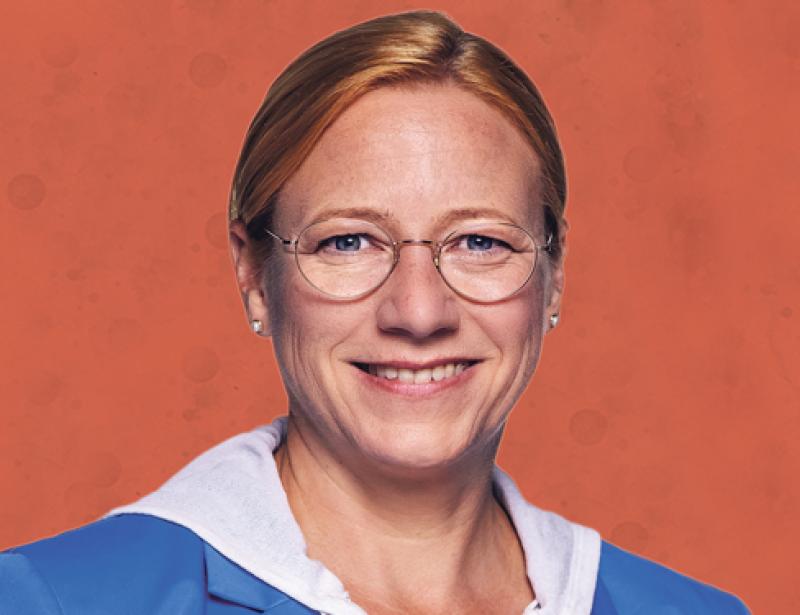 Die Frau, die Solidarität großschreibt