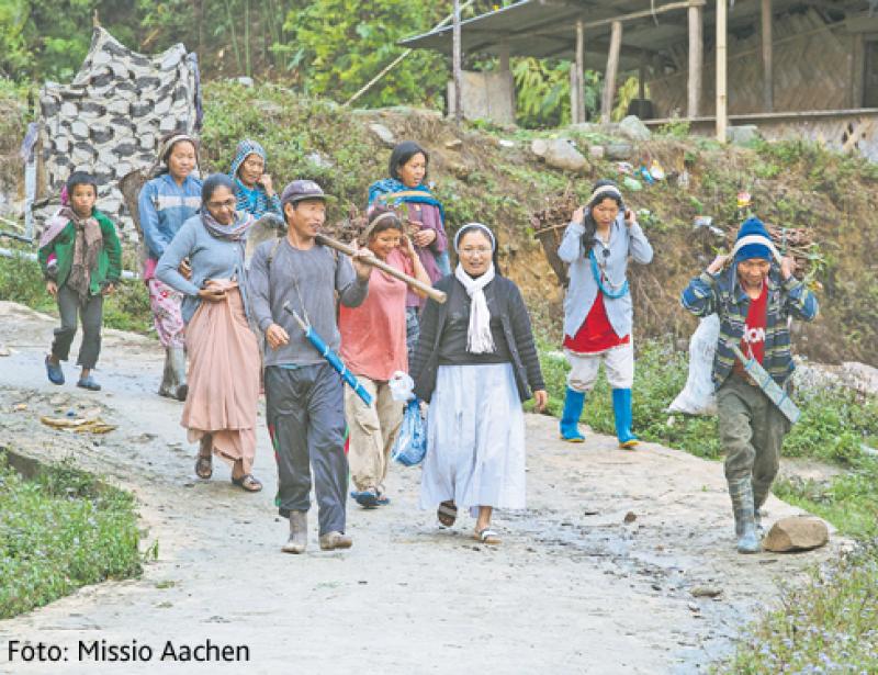 Kinder taufen Erwachsene
