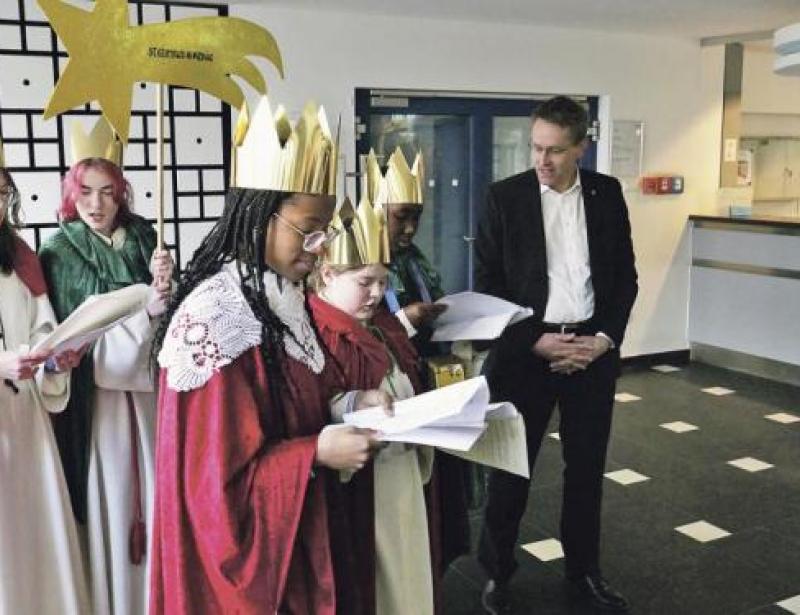 Drei Könige im Paternoster