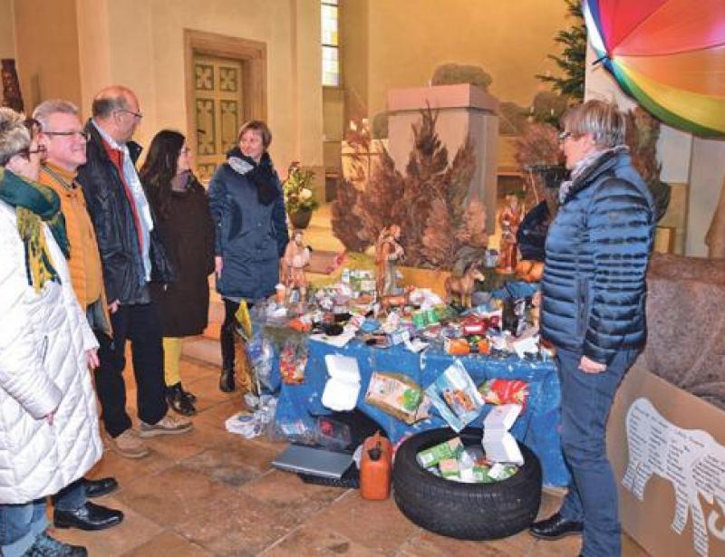 Das Jesuskind im Alltagsmüll