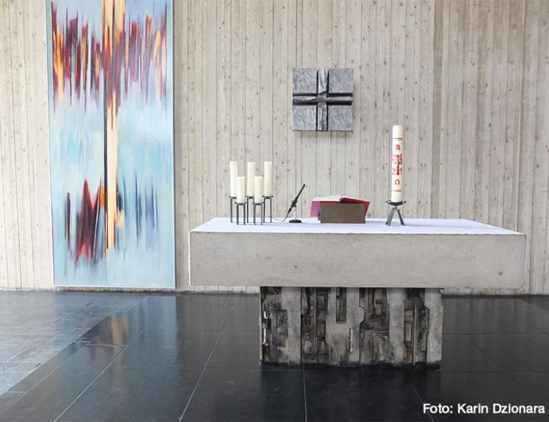 Glaubensbotschaften aus Beton