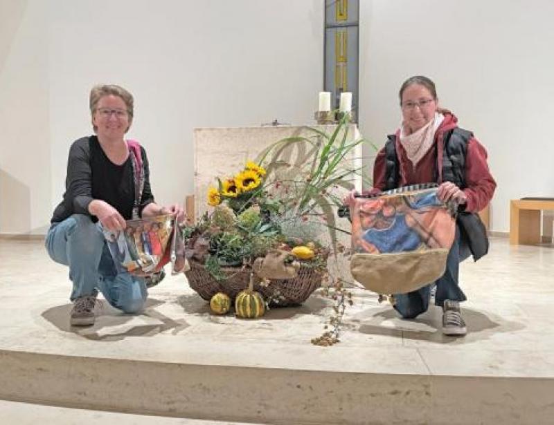 Hungertücher zu Einkaufstaschen