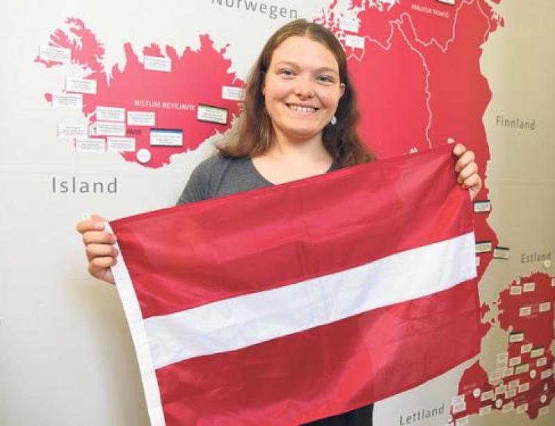 Von der Schulbank nach Riga