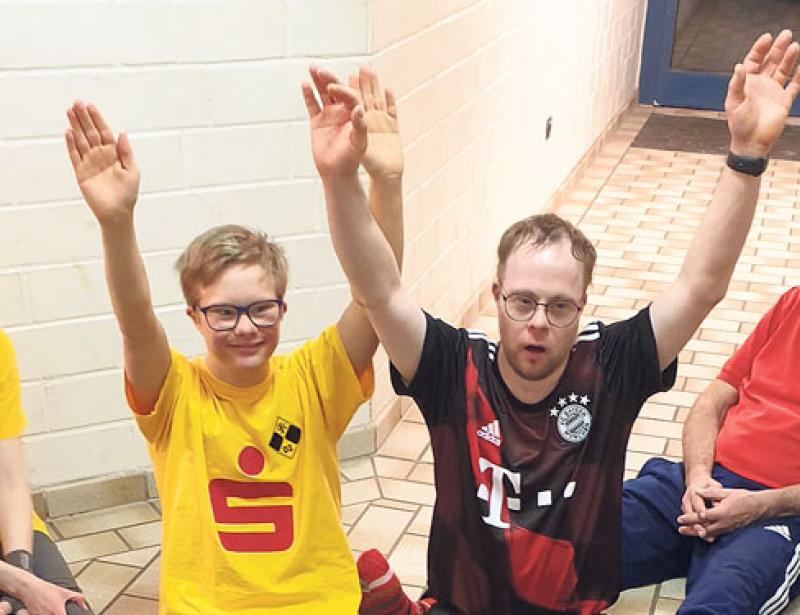 Socken für die Integration