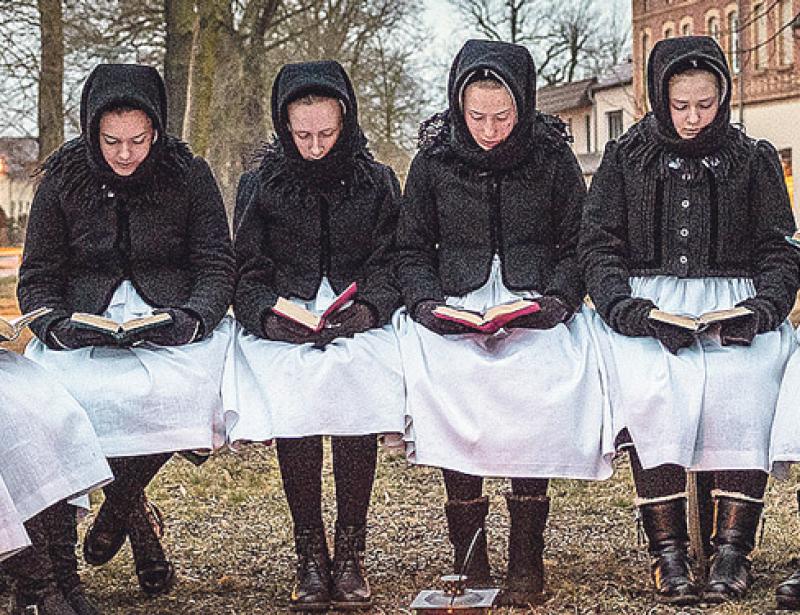 Mit Gesang in den Ostertag