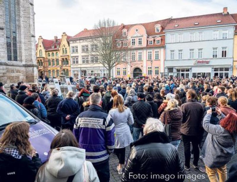 Die Verzweiflung mit aushalten