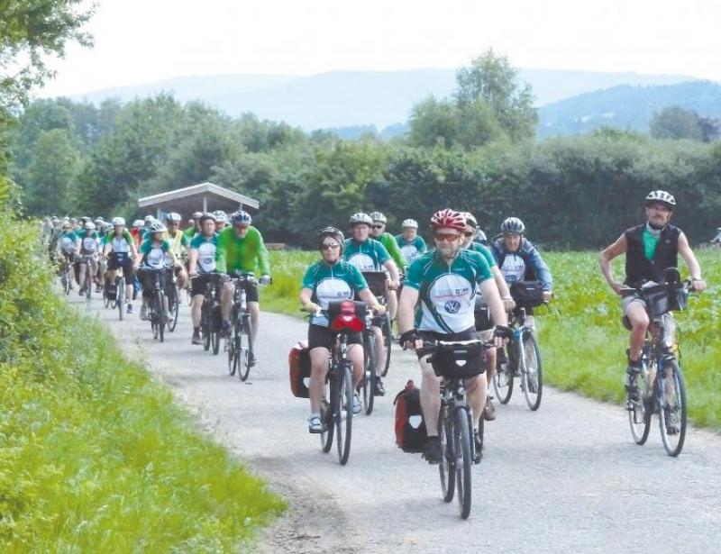 Mit dem Fahrrad  auf Godehards Spuren
