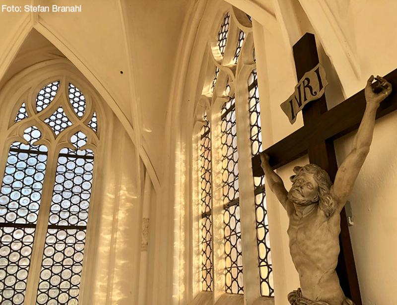 Wie aus der Zeit der Kreuzritter