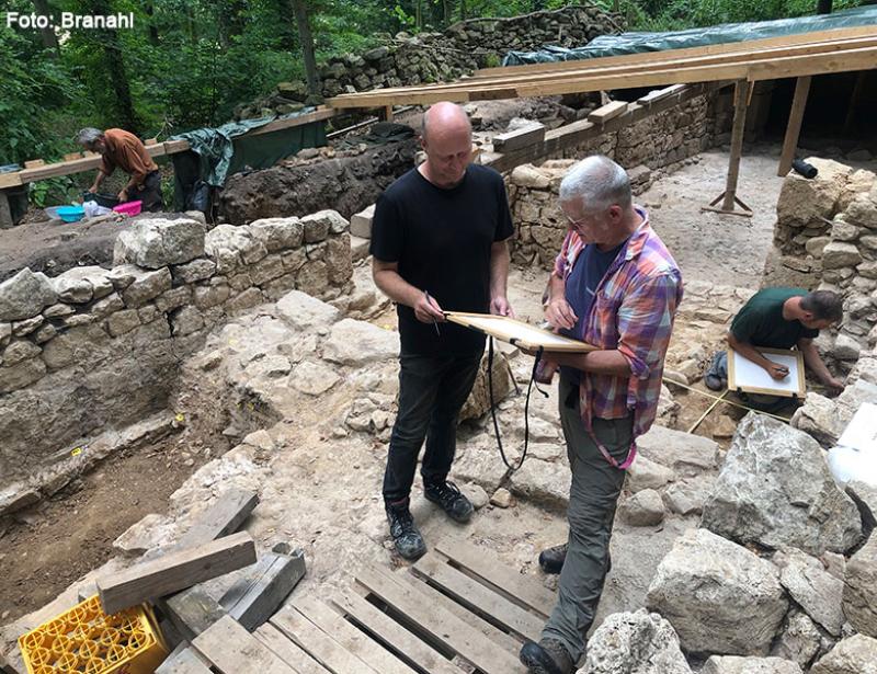 Schicht für Schicht in die Geschichte