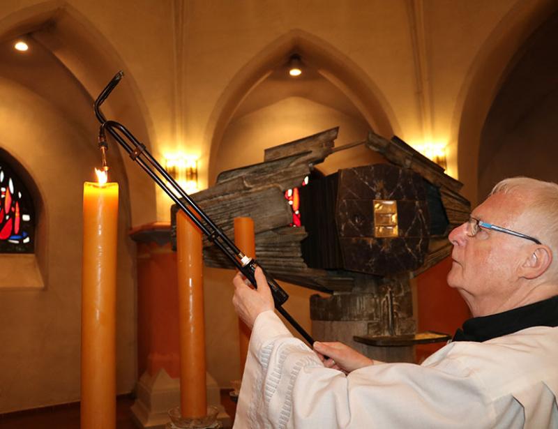 Küster mit Herz und Seele