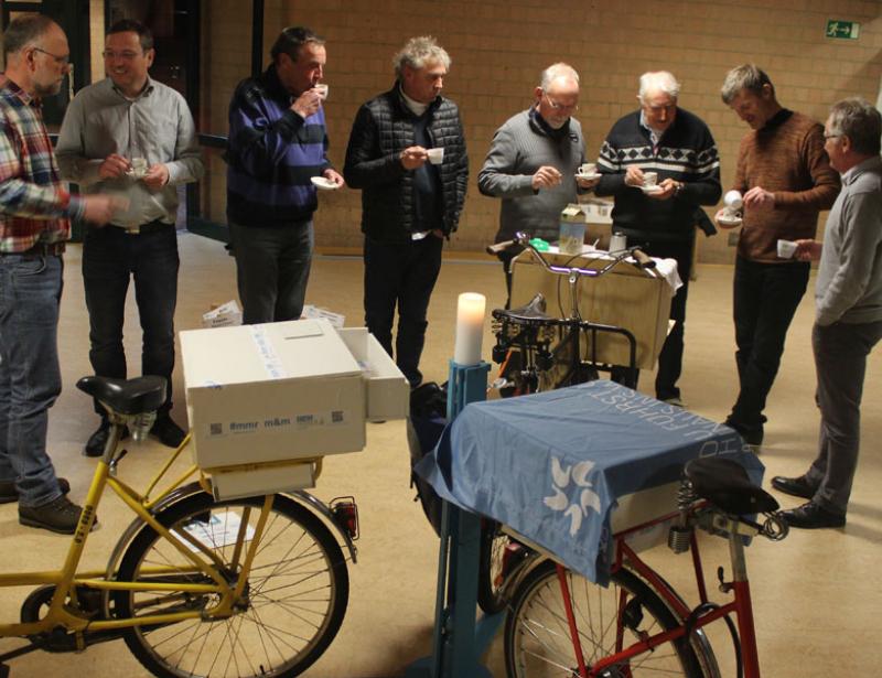 Kaffee kochen beim Katholikentag