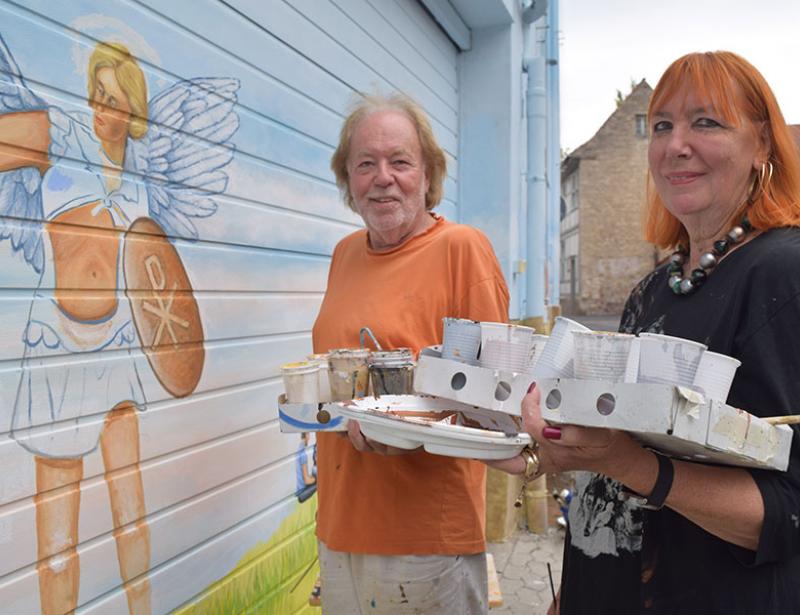 Kunst für die Fassade