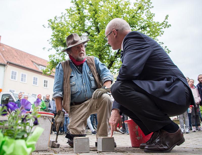 Stolpersteine für Opfer des NS-Regimes
