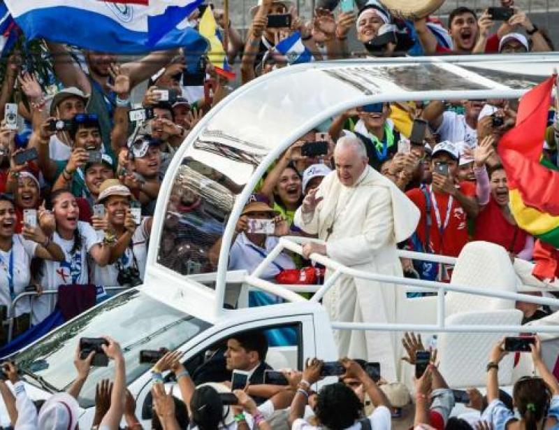 Panama feiert mit dem Papst