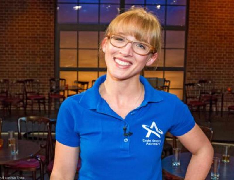 Astronautin findet Halt "in Urvertrauen"