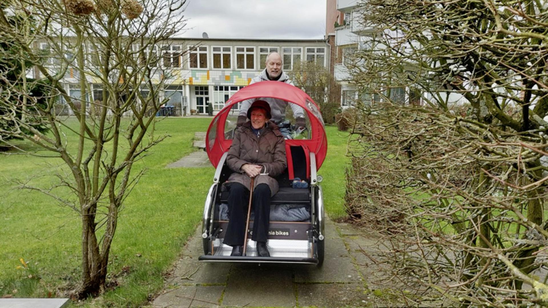 Ausflug mit der Fahrradrikscha