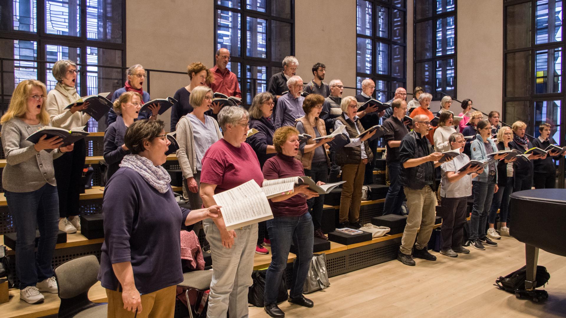 Seit Monaten probt der Domchor Haydns „Schöpfung“. Der Countdown bis zur Aufführung läuft.