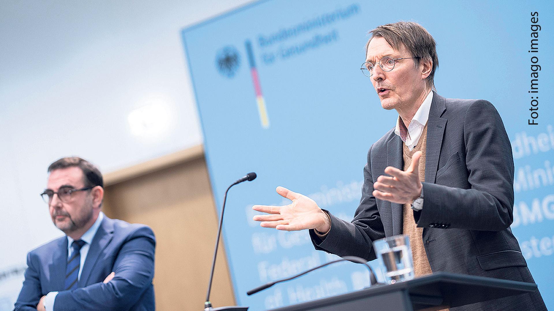 Gesundheitsminister Lauterbach