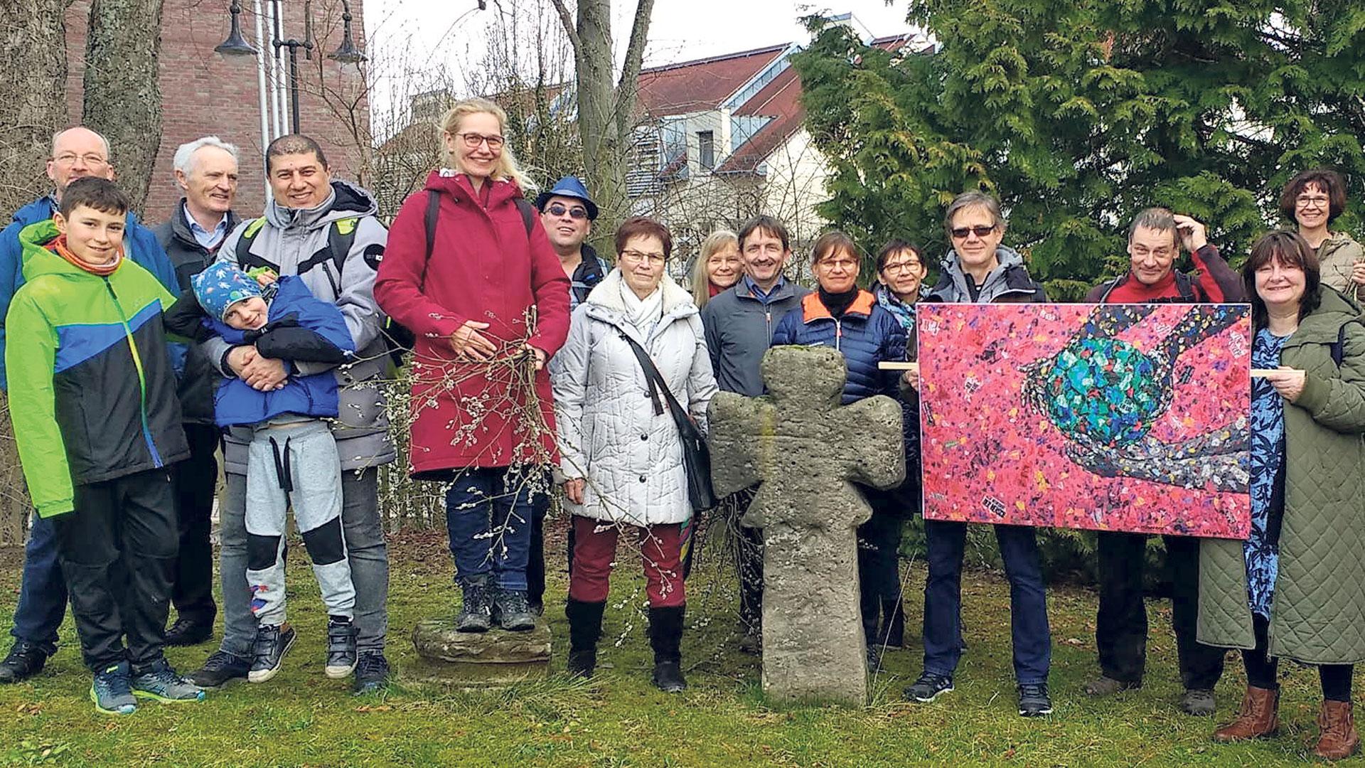 Hungertuch-Wallfahrt der Pfarrei Arnstadt