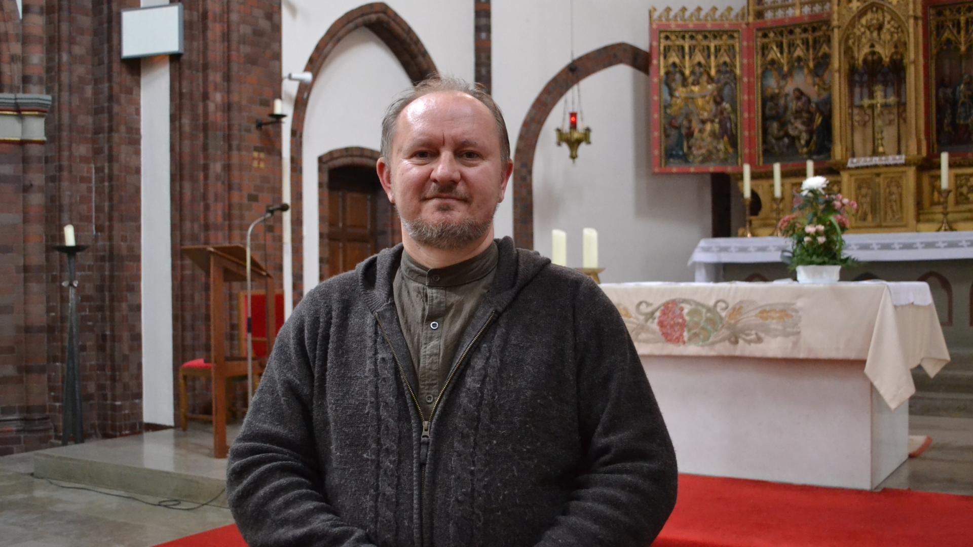 Ukrainischer Seelsorger in Braunschweig